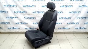Водительское сидение Honda Accord 23-26 с airbag, с подголовником, электрическое, подогрев, кожа черная
