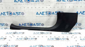 Ornamente prag față stânga interior Mercedes Clasa C W205 15-18 negru, zgârieturi