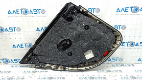 Ornamente ușă spate dreapta Mercedes Clasa C W205 15-16 piele neagră sub cortină