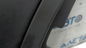 Ornamente ușă spate dreapta Mercedes Clasa C W205 15-16 piele neagră sub cortină