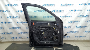 Ansamblu ușă față stânga Volvo XC90 16-24 INSCRIPȚIE, fără cheie, negru 717, lovituri, zgârieturi pe ornament