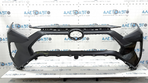 Бампер передний голый Toyota Rav4 19-25 без парктроников, USA built, графит, песок