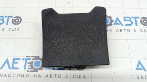 Scrumieră consolă centrală spate Mercedes Clasa C W205 15-18 cu brichetă, neagră, model zgârieturi