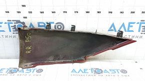 Губа заднего бампера правая Toyota Prius 50 16-18