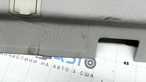 Poliță spate Mercedes Clasa C W205 15-18 gri fără difuzoare și cortină, necesită curățare, decolorată