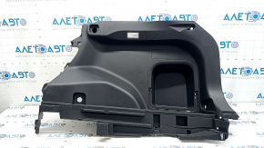 Ornamente arc dreapta Toyota Rav4 19-25 negru cu buzunar și brichetă, zgârieturi