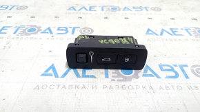 Buton de deschidere portbagaj interior negru Volvo XC90 16-22 cu buton de deschidere clapeta rezervorului de combustibil