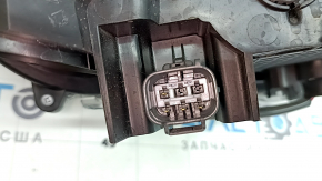 Фара передняя левая Toyota Rav4 22-25 LED, черная, Hybrid LE, USA built, царапины
