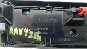 Управление климат-контролем Toyota Rav4 19-24 dual zone, царапины