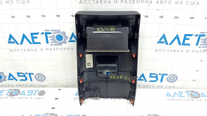 Ornament consolă centrală cu deflector de aer pentru Toyota Rav4 19-24, negru, zgârieturi