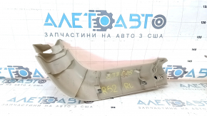 Обшивка двери багажника левая Nissan Pathfinder 13-20 бежевая, царапины