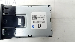 USB Hub Toyota Rav4 19-25 в подлокотнике, Type-C