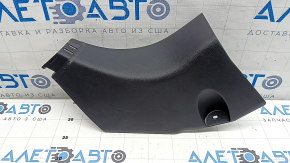 Накладка передней стойки левая нижняя Toyota Rav4 19-24 черная, царапины, потерта