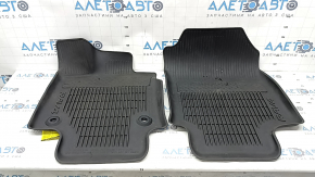Set covorașe auto pentru Toyota Rav4 19-24 din cauciuc, negre