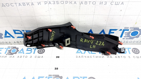 Накладка колени водителя правая Toyota Rav4 19-25 черная без start-stop, царапины