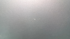 Обшивка спинки водительского сиденья VW Tiguan 18-21 кожа черная, с подогревом, под чистку, царапины