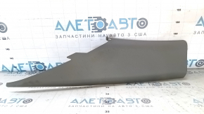 Накладка задней стойки верхняя правая Chevrolet Impala 14-20 серая, царапины