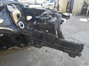 Четверть передняя левая Mercedes C-class W205 15-21 на кузове, черная