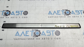 Накладка порога передняя левая внешняя Polestar 2 21-25 хром, царапины