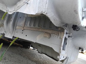Задняя панель Chevrolet Equinox 18-24 2 части, на кузове, белая, замята
