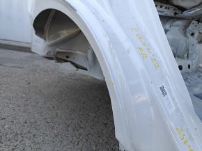 Закат крыла заднего правого Chevrolet Equinox 18-24 на кузове, белая, примят