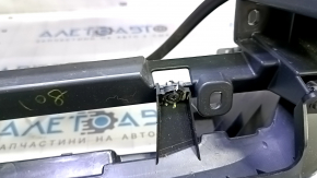 Торпедо передняя панель с AIRBAG Toyota Prius 50 16-18 черная, трещины в креплениях