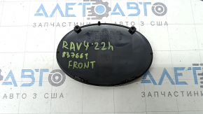 Эмблема переднего бампера Toyota Rav4 19-24 hybrid под радар, царапины