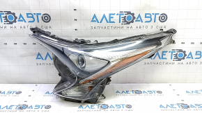 Far față stânga Toyota Prius 50 16-18 LED gol, nisip
