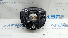 Подушка безопасности airbag в руль водительская Volvo XC90 16-23 черная, царапины