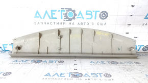Обшивка двери багажника верхняя Nissan Leaf 13-17 серая, царапины, под чистку, побелел пластик