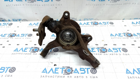 Цапфа со ступицей передняя правая Toyota Camry v50 12-14 hybrid usa ржавая, с шаровой