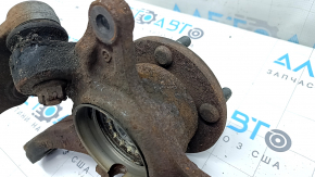 Цапфа со ступицей передняя правая Toyota Camry v50 12-14 hybrid usa ржавая, с шаровой