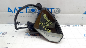 Зеркало боковое правое в сборе Polestar 2 21-25 17 пинов, поворотник, подогрев, автозатемнение, BSM, камера, черное