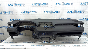 Торпедо передняя панель с AIRBAG Toyota Rav4 19-24 черная, царапины