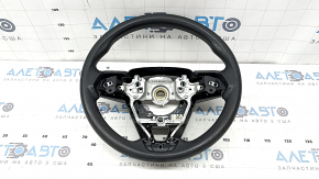 Volan fără accesorii Toyota Rav4 19-24 cauciuc negru, fără încălzire, uzat, necesită curățare