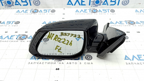 Зеркало боковое левое Kia Niro 23-26 HEV, PHEV 10 пинов, поворотник, подогрев, автоскладывание, BSM, черное, царапины