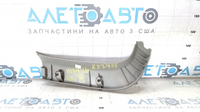 Ornamente portbagaj dreapta Toyota Highlander 14-19 gri, zgârieturi