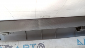 Garnitură superioară portbagaj Toyota Highlander 14-19 gri, îndoit, plastic alb