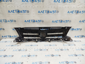 Решетка радиатора grill VW Tiguan 12-17 рест без эмблемы
