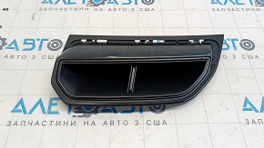 Накладка заднего бампера нижняя левая Audi Q5 80A 21-24 под широкий двойной выхлоп, S-Line