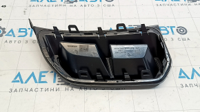 Накладка заднего бампера нижняя левая Audi Q5 80A 21-24 под широкий двойной выхлоп, S-Line