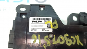 Управление водительским сидением Volvo XC90 16-26 черный глянец
