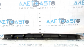 Ornamente portbagaj Toyota Sequoia 08-16 negru, plastic zgâriat, bombat