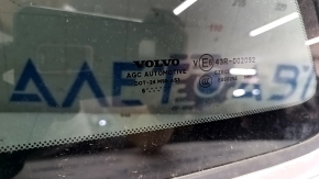 Форточка глухое стекло задняя левая Volvo XC90 16-26 тонировка с антенной, царапины на хроме