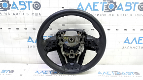 Руль голый Toyota Prius 50 16-22 резина черная, потерт