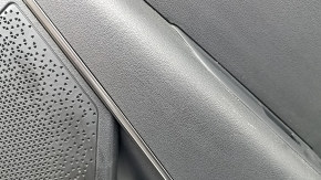 Ornamente ușă spate dreapta Kia Niro 23-24 HEV, negru, cotiera gri închis, ornament cromat, cu mâner, zgârieturi