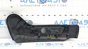 Ornamente scaun șofer stânga Infiniti QX50 19-25 negru, zgârieturi