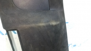 Curea ornament stâlp central stânga sus Volvo XC90 16-23 alcantara neagră, curățabilă chimic, uzată