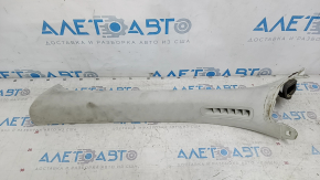 Ornamente montanți față stânga Volvo XC90 16-24 gri Alcantara, pentru curățare chimică