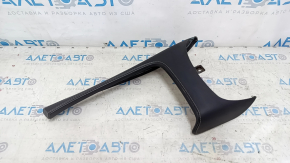 Ornamente consolă centrală față Volvo XC90 16-24 piele nappa, neagră, zgârieturi